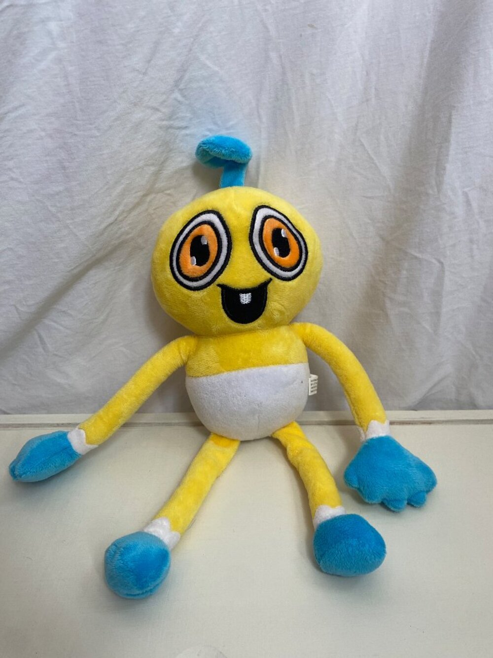 Baby Long Legs Plush 15" Poppy Playtime Yellow/Blue Orange Eyes Stuffed Toy